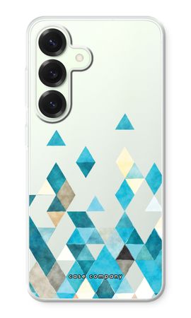 Coloured triangles blue