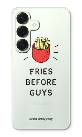 Fries before guys