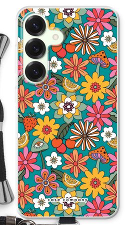 Retro Flowers N°2 - Blue