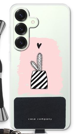 Black and white cactus