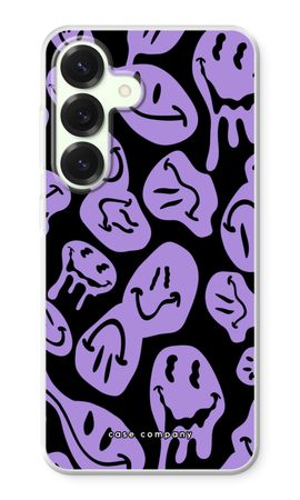 Melting Smiley - Purple