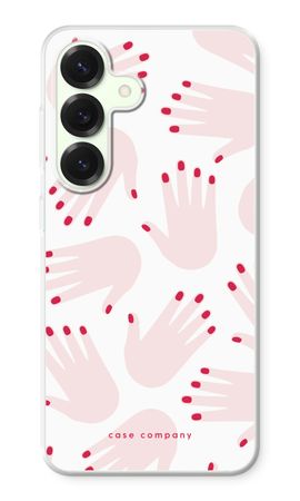 Hands pink