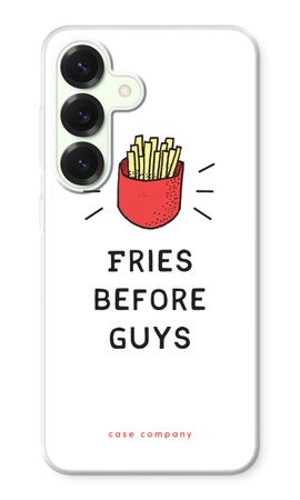 Fries before guys