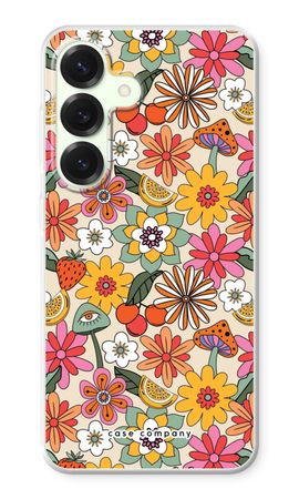 Retro Flowers N°2 - Yellow