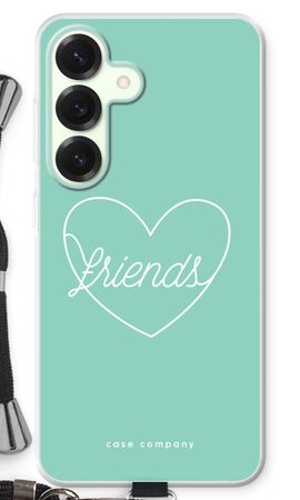 Friends heart pastel