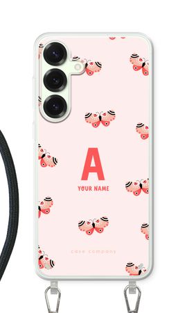 Rosy Butterflies Monogram