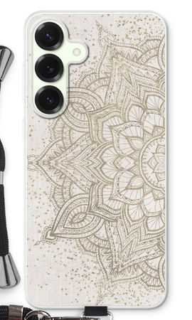 Boho golden mandala