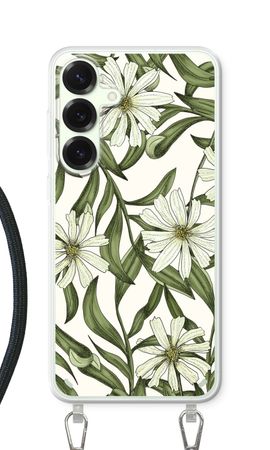 White flower pattern