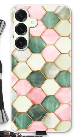 Hexagons in stained glass