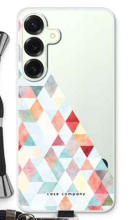 Coloured triangles pastel