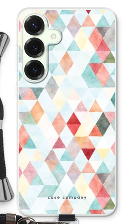 Coloured triangles pastel