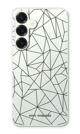 Geometric lines black