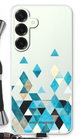 Coloured triangles blue