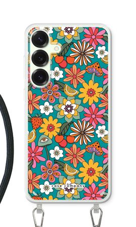 Retro Flowers N°2 - Blue