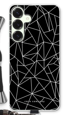 Geometric lines white