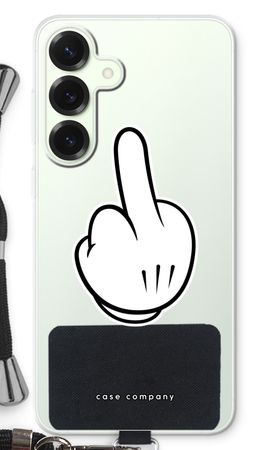 Middle finger black