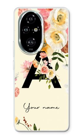 Flirty Flowers Monogram