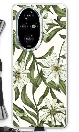 White flower pattern