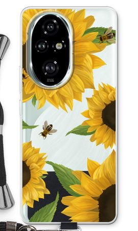 Sunflower and bees