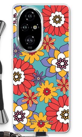 Retro Flowers - Blue