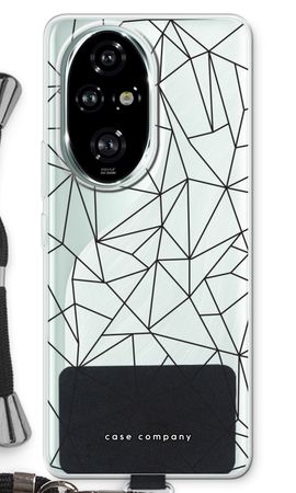 Geometric lines black