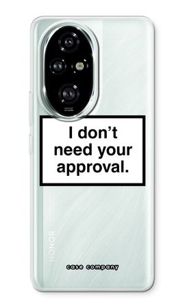 Don't need approval