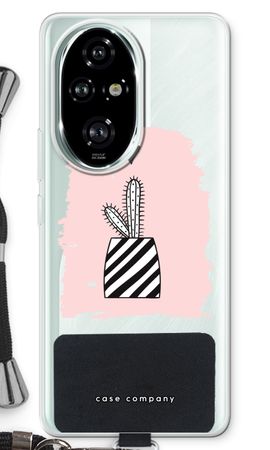 Black and white cactus