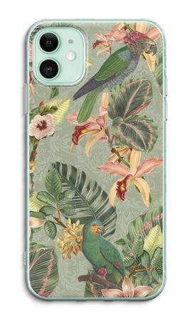 Tropical jungle parrot