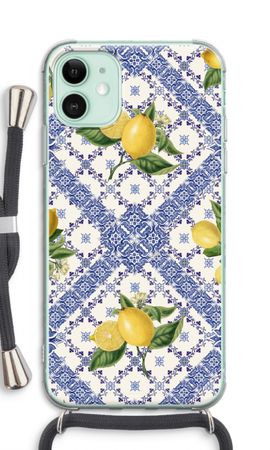 Blue tiles and lemons