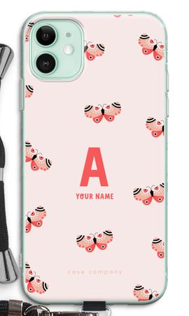 Rosy Butterflies Monogram
