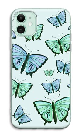 Blue & Green Butterflies