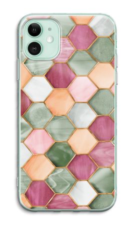 Hexagons in stained glass