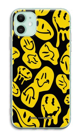 Melting smiley - Yellow