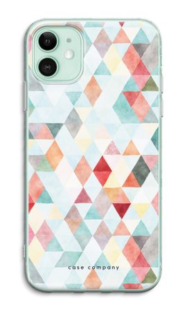 Coloured triangles pastel