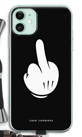 Middle finger black