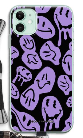 Melting Smiley - Purple