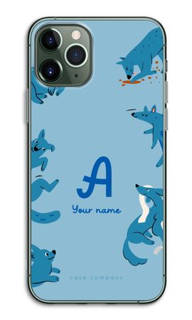 Playful Dogs Monogram