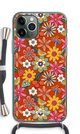 Retro Flowers - Red