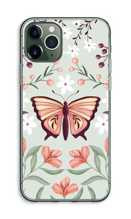 Butterfly in a floral world