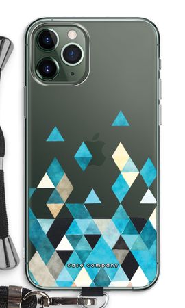 Coloured triangles blue