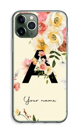 Flirty Flowers Monogram