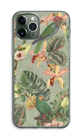 Tropical jungle parrot