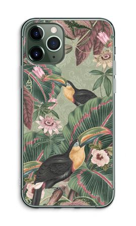 Tropical jungle toucan