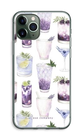 Violet cocktails