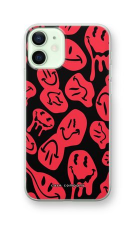 Smiley fondant - Rouge