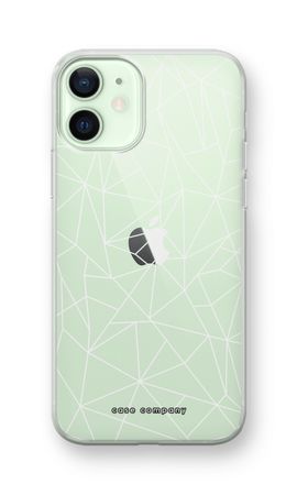 Geometric lines white