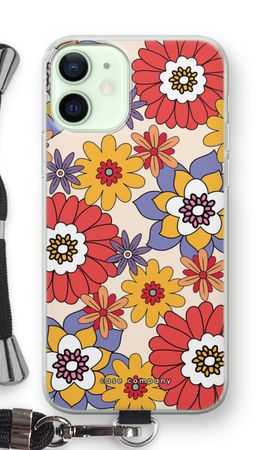 Retro Blumen - Gelb