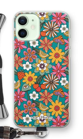 Retro Blumen N°2 - Blau
