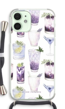 Violet cocktails