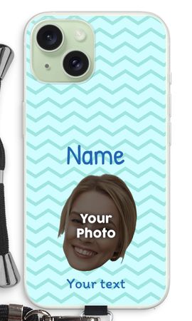 Personalized Face - Stripes Pattern